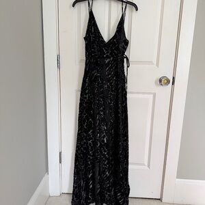 Formal velvet dress